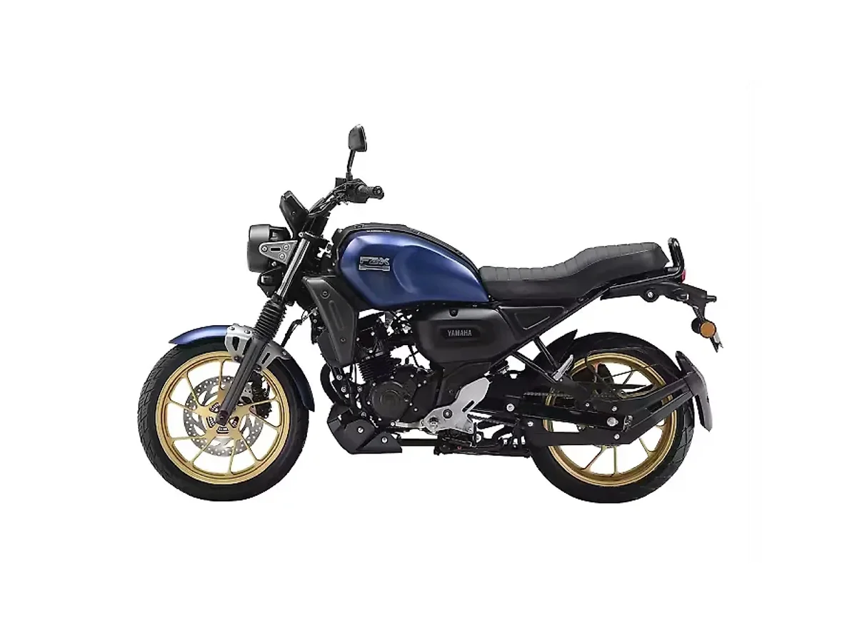 Left side view of the Yamaha FZ-X motorcycle