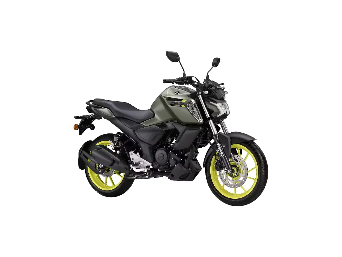 Yamaha FZS-FI V4 in Cyber Green
