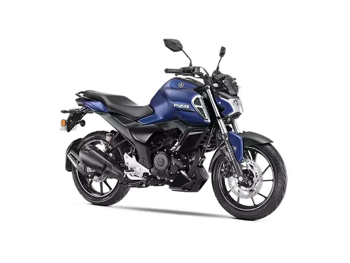 Yamaha FZS-FI V4 in Dark Matte Blue