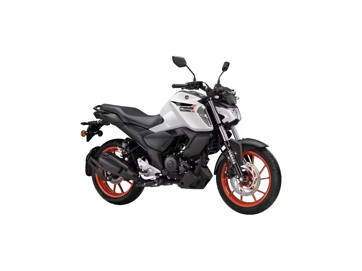 Yamaha FZS-FI V4 in Ice Fluo Vermillion