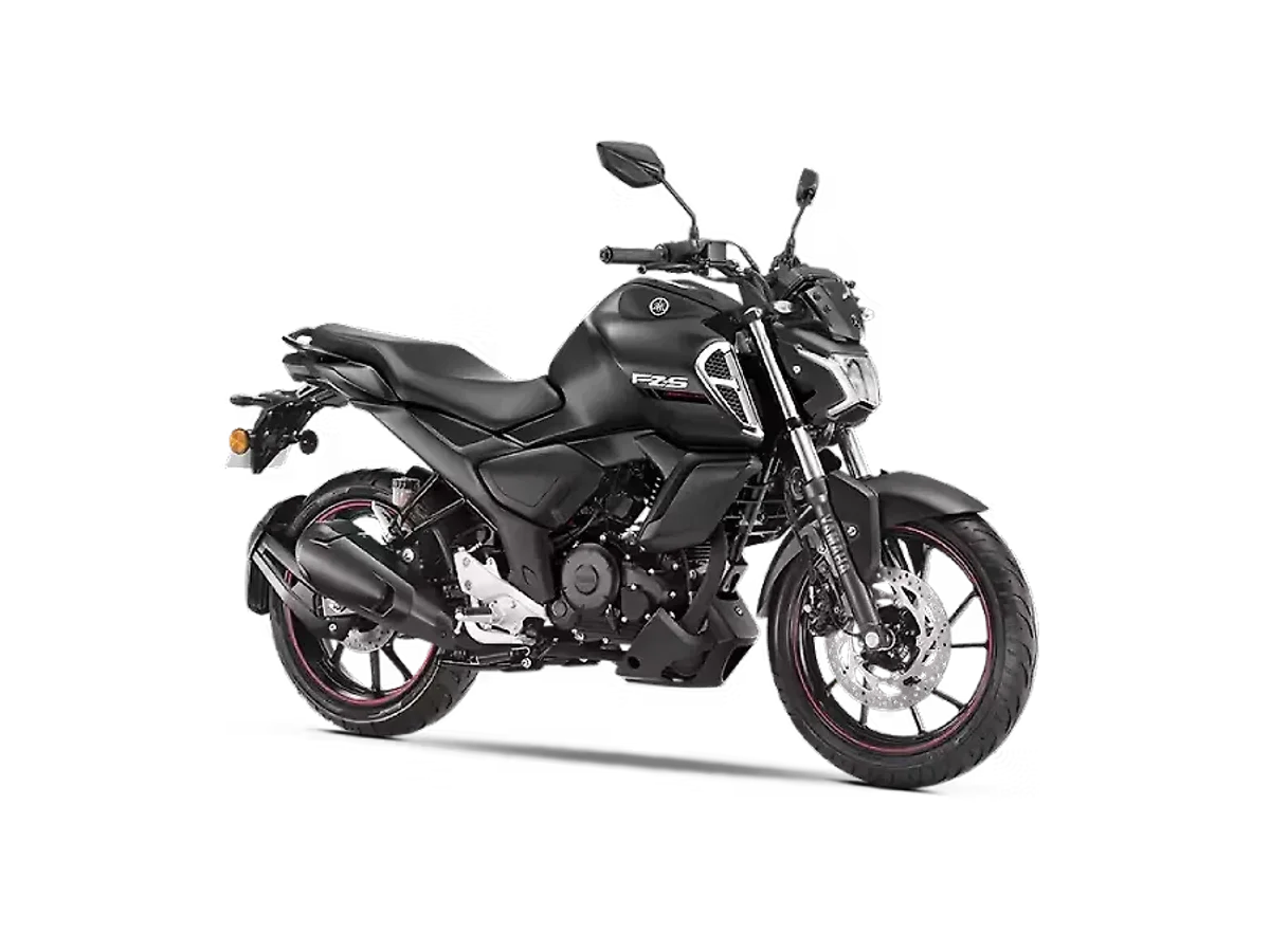 Yamaha FZS-FI V4 in Matte Black