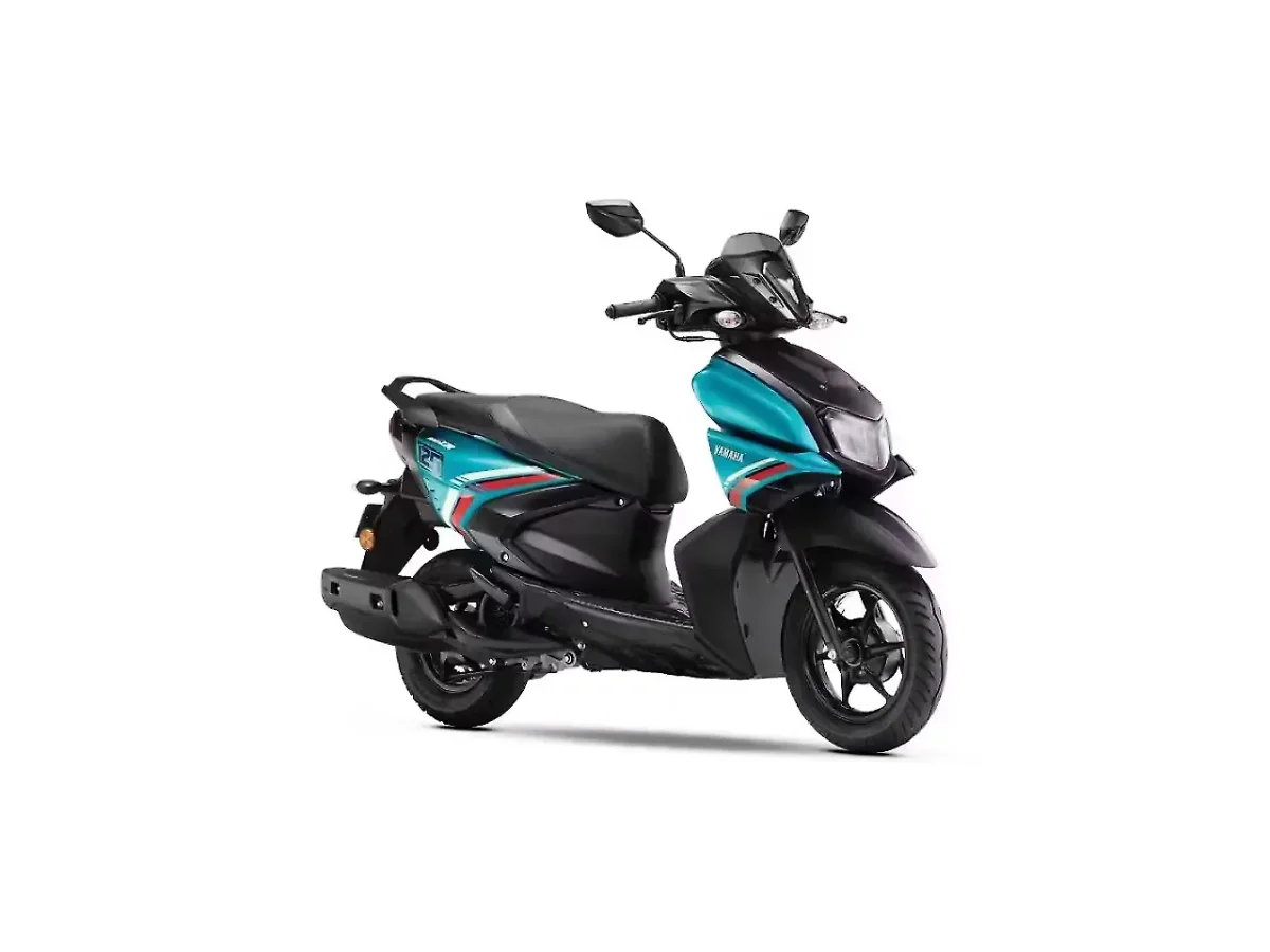 Yamaha Ray ZR 125 Cyan Blue side profile