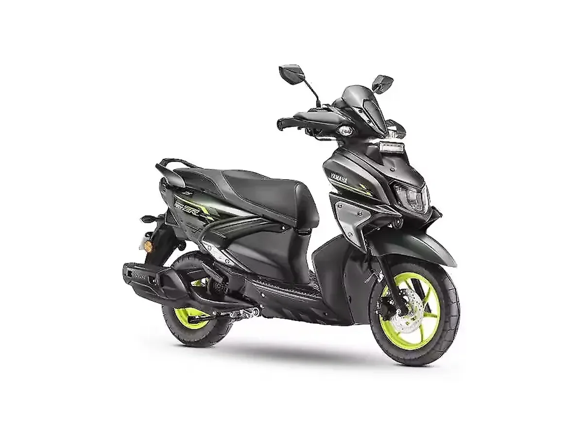 Yamaha Ray ZR 125 Cyber Green side profile