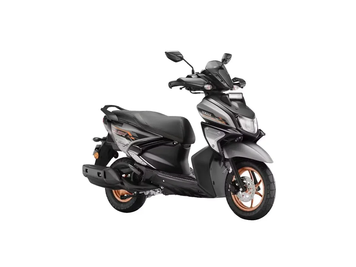 Yamaha Ray ZR 125 Matte Grey Metallic side profile