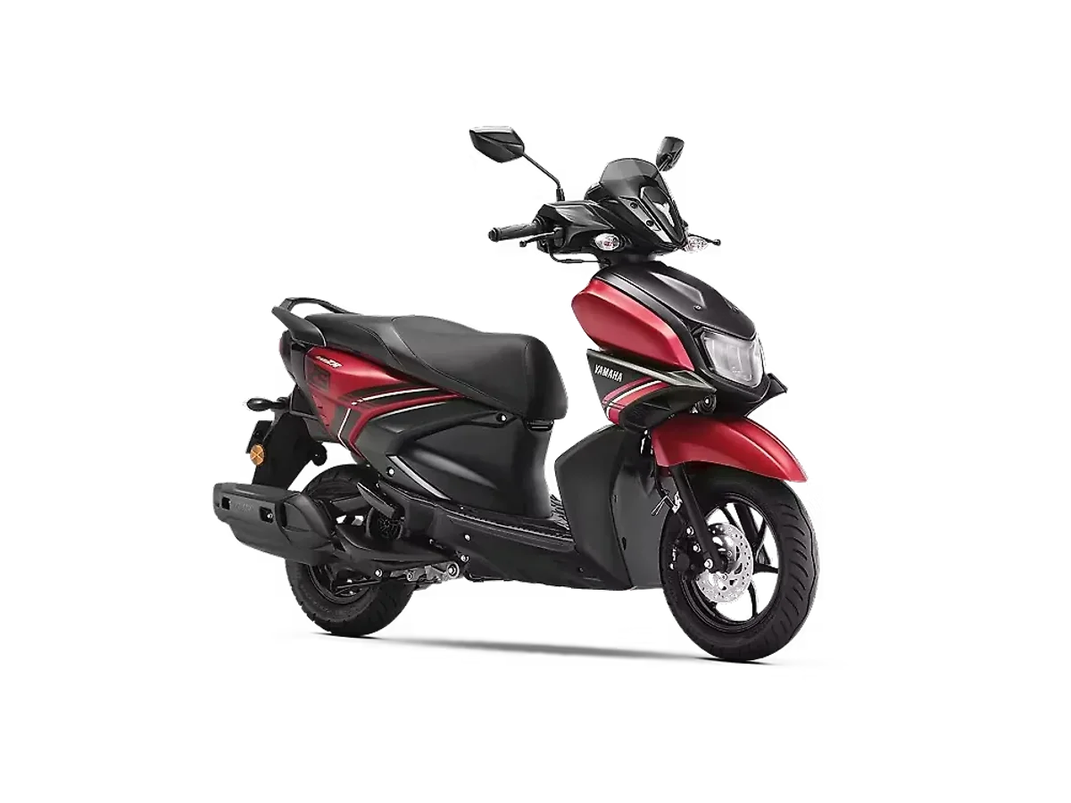 Yamaha Ray ZR 125 Matte Red side profile