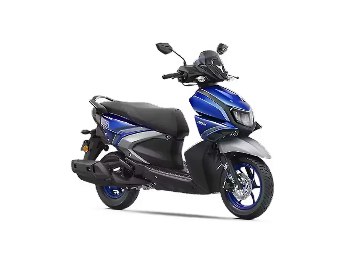 Yamaha Ray ZR 125 Racing Blue side profile