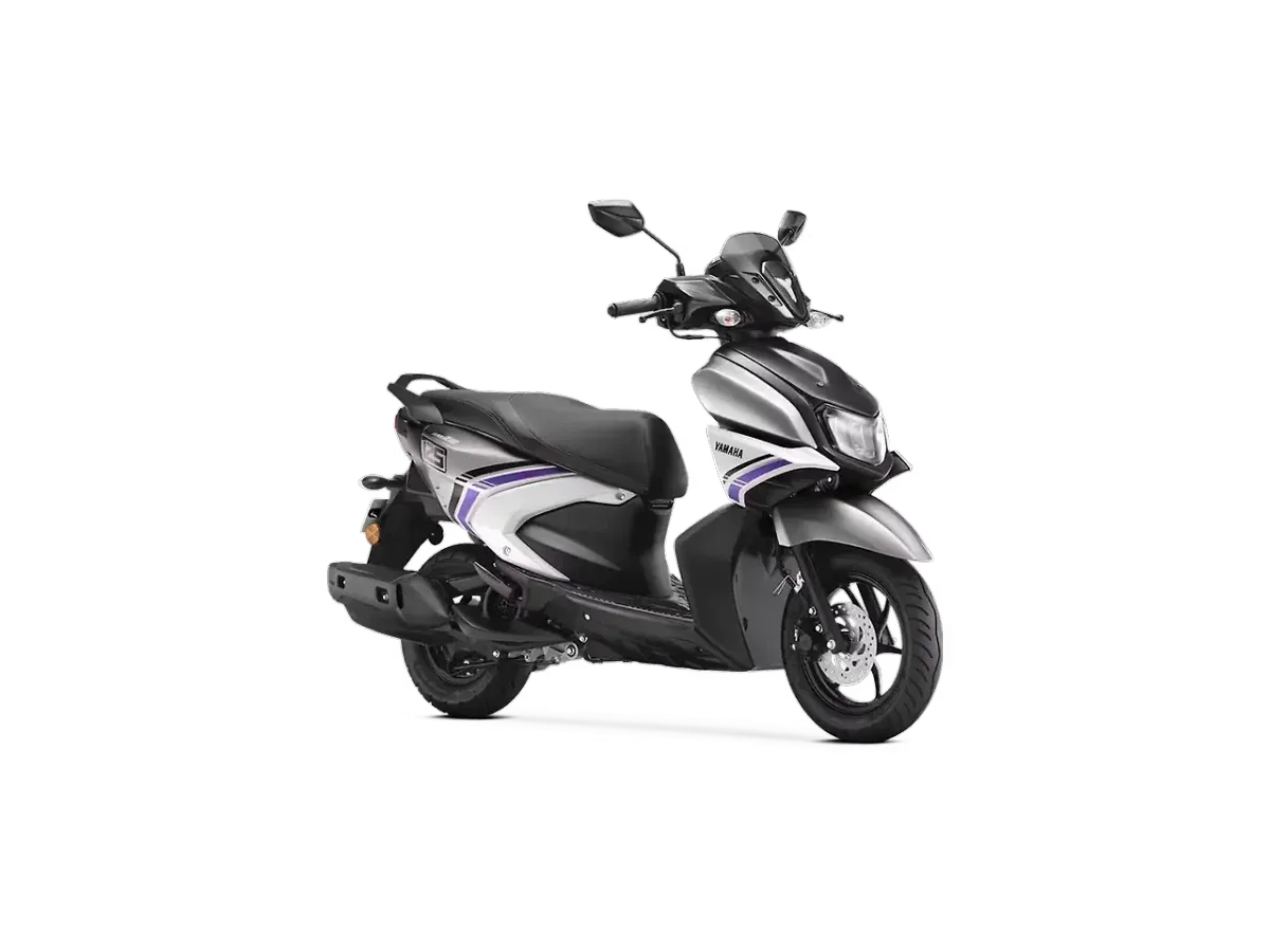 Yamaha Ray ZR 125 Silver White side profile