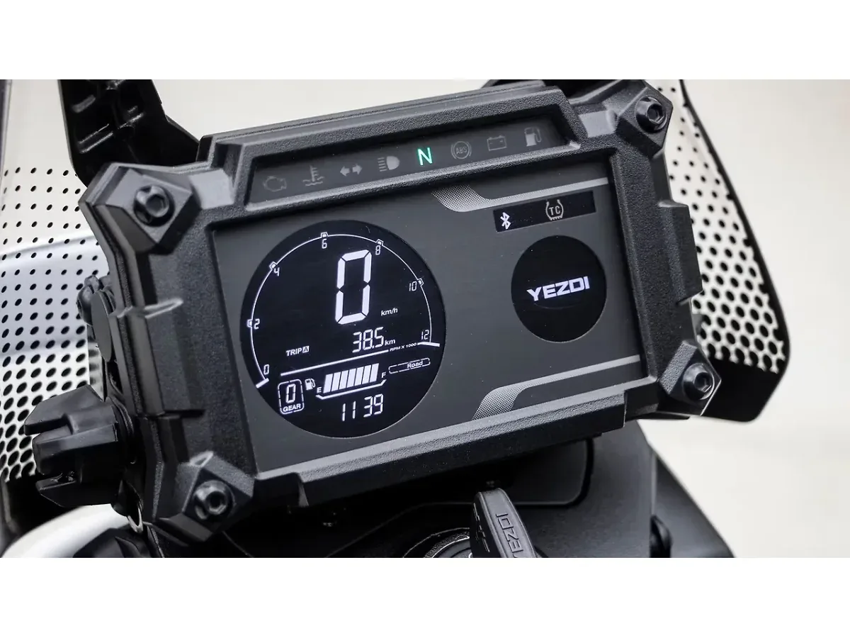 Yezdi Adventure digital instrument cluster