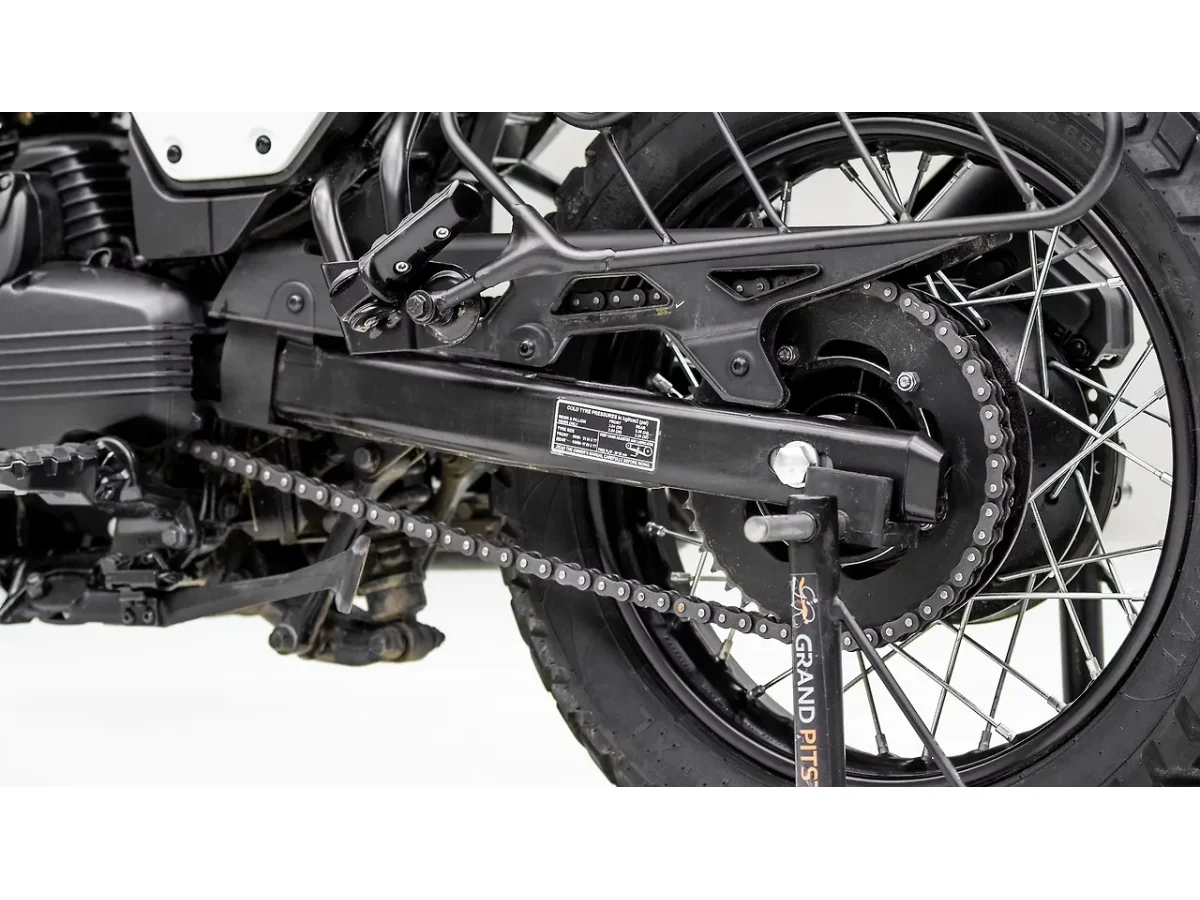 Yezdi Adventure drive chain and sprocket