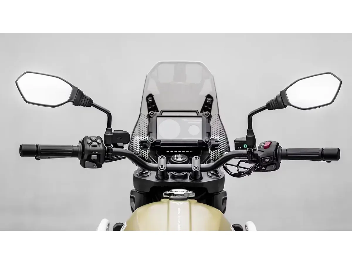 Yezdi Adventure handlebar