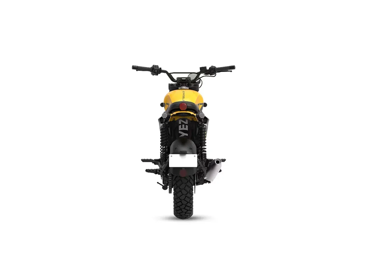 Yezdi Scrambler rear view