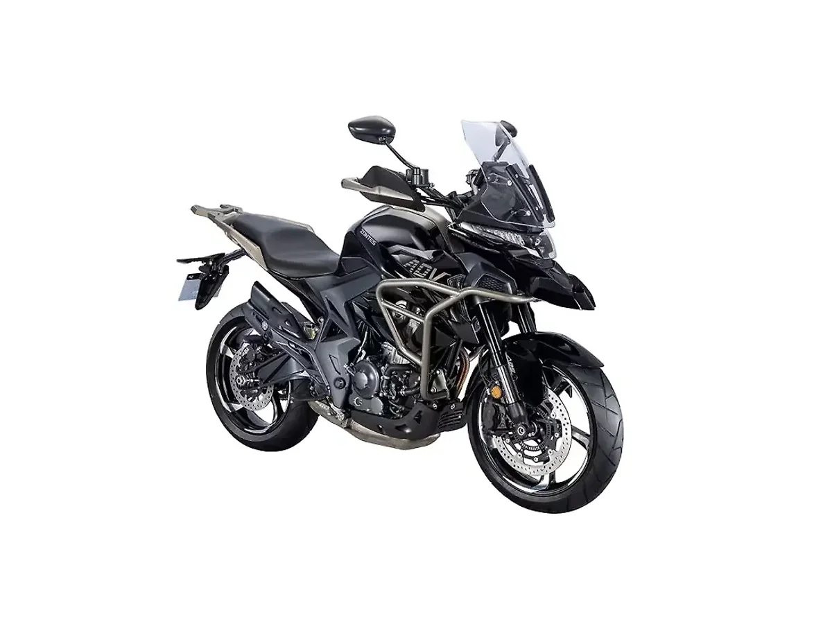Zontes 350T Champagne side profile