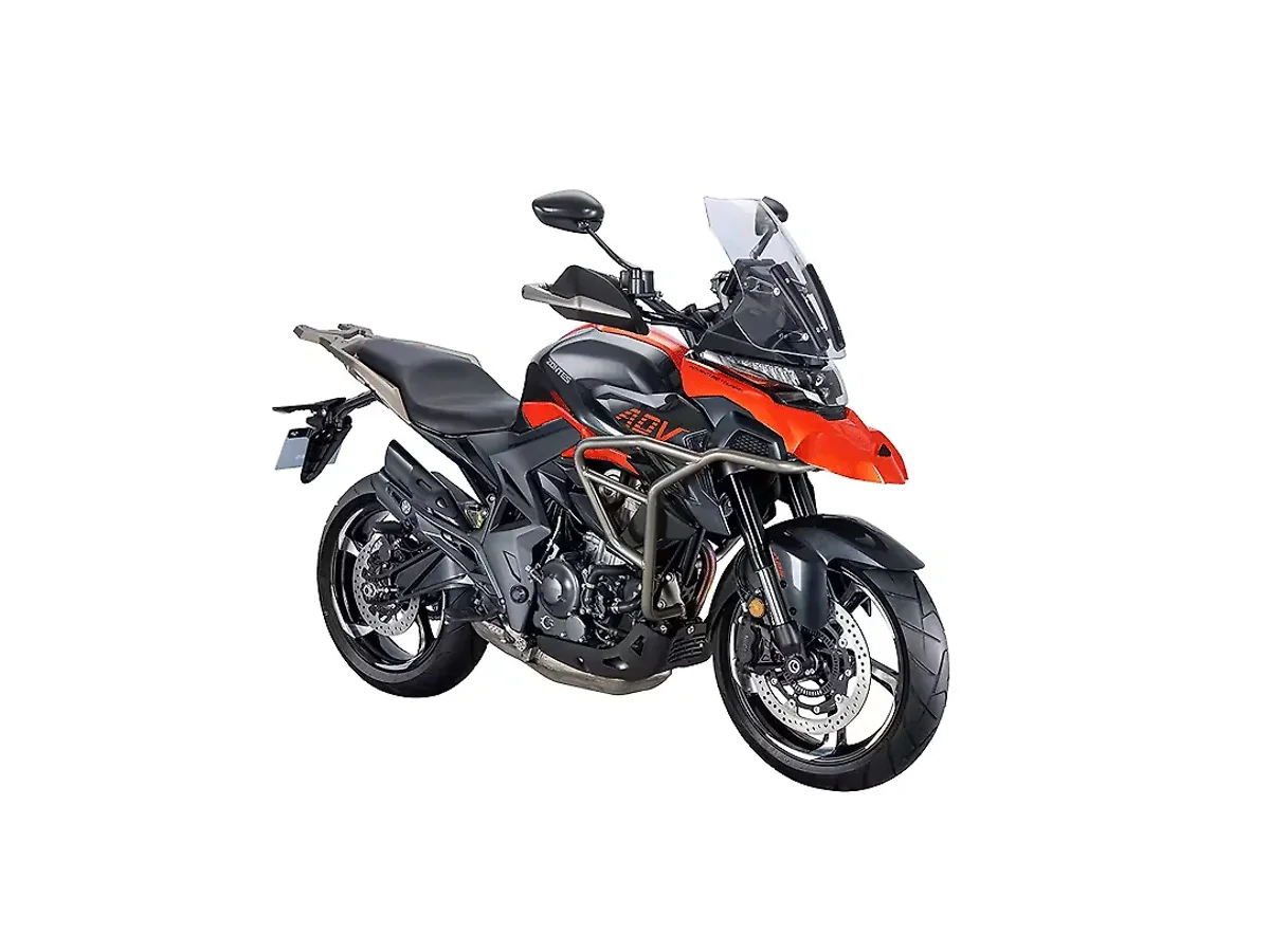Zontes 350T Orange side profile